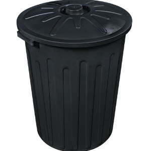 Cesto 65 litros C/ TAMPA c/12pçs