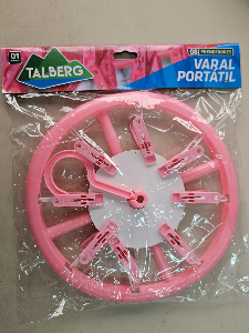 Varal Portatil c/8 prendedores