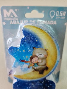 Abajur de Tomada Lua